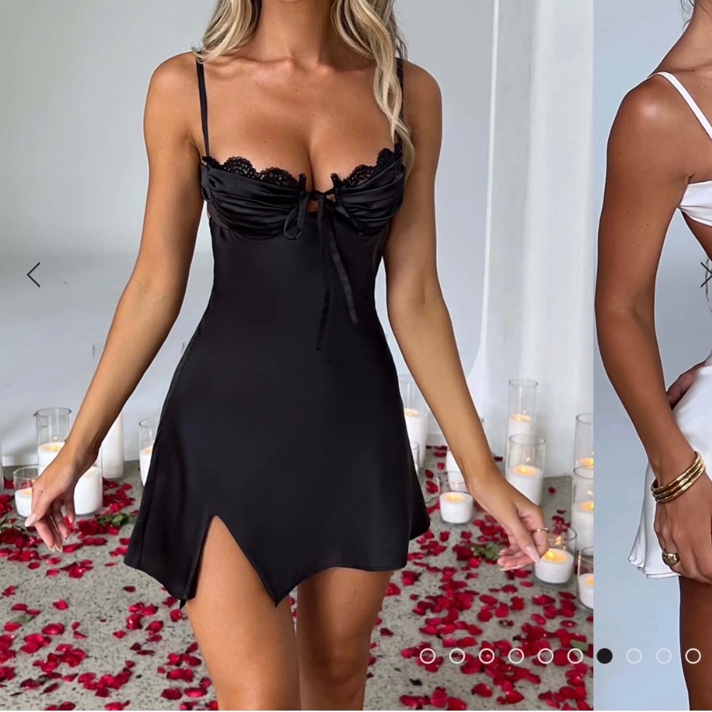 Sherise Mini Dress- Black
